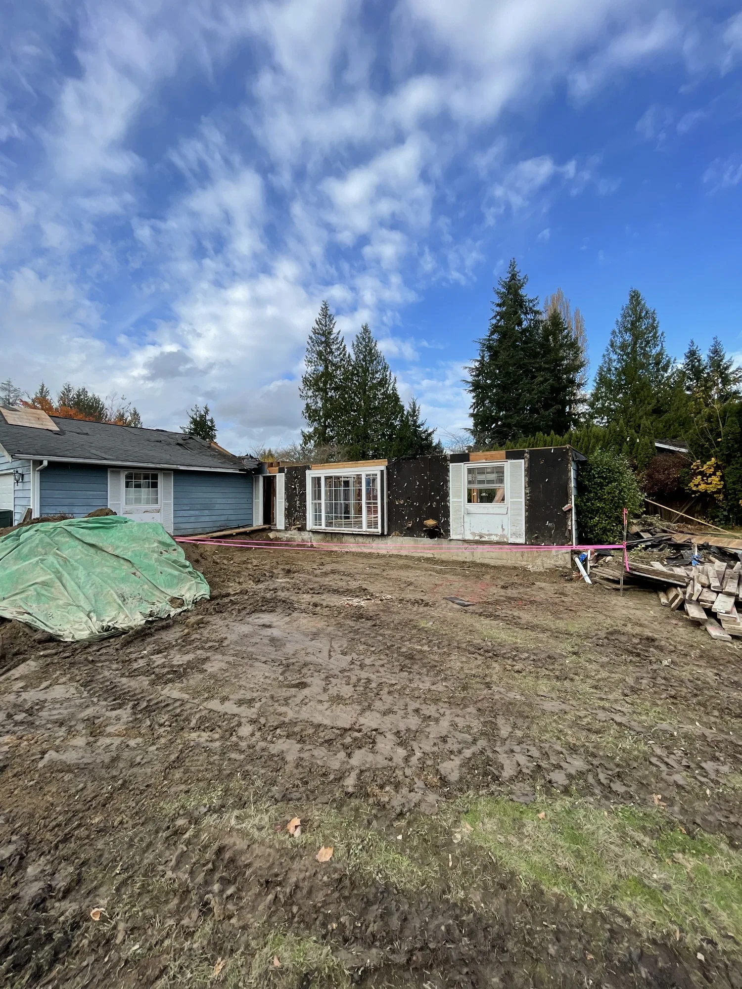 Bellevue New Construction before renovation