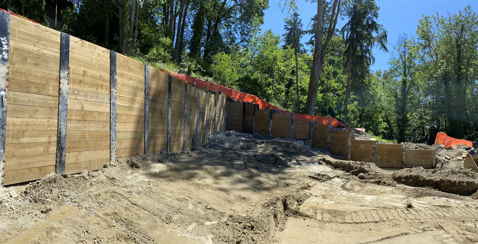 Mercer Island Clearing — Clearing, Grading & Soil Wall in Mercer Island, WA