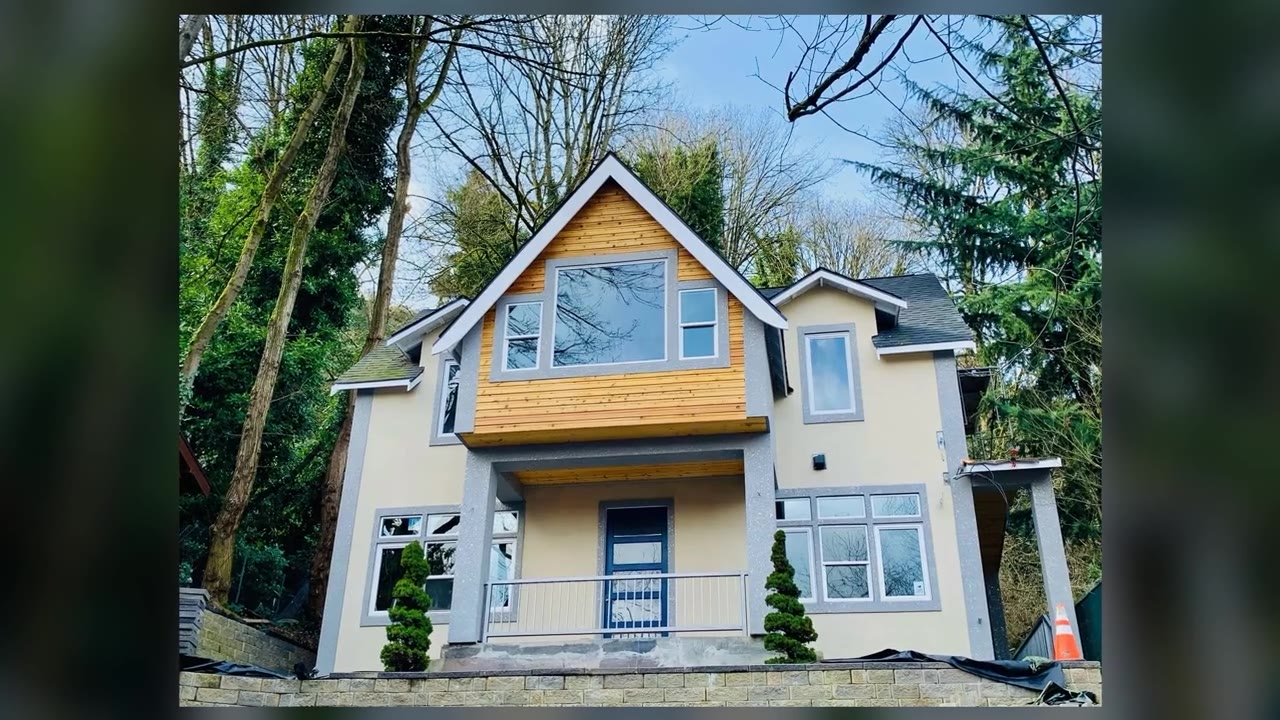 Aurora New Construction 3d flythrough video still — Custom Home in Seattle, WA