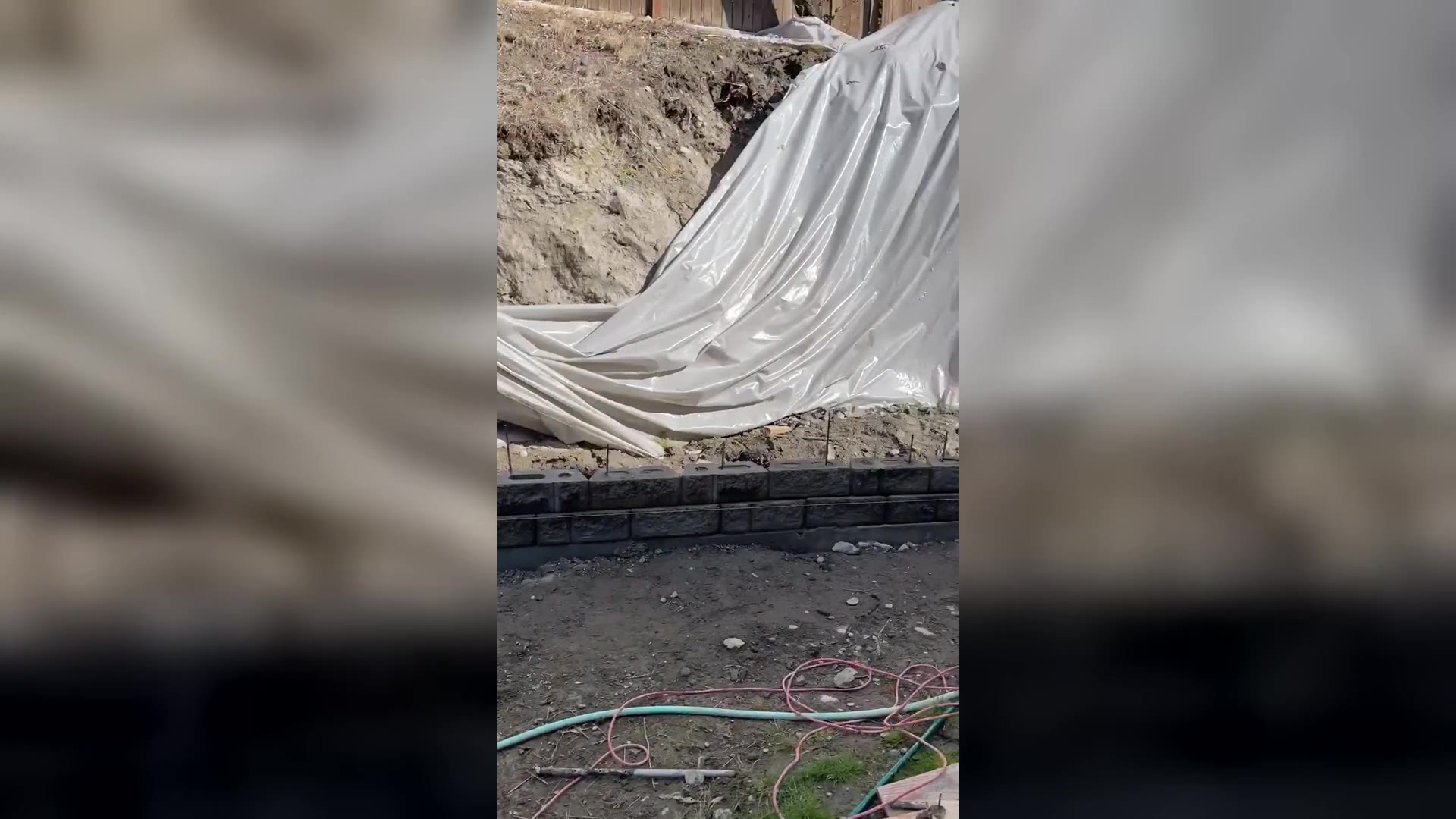 Bellevue Block Wall 3d flythrough video still — Masonry / Block Wall in Bellevue, WA