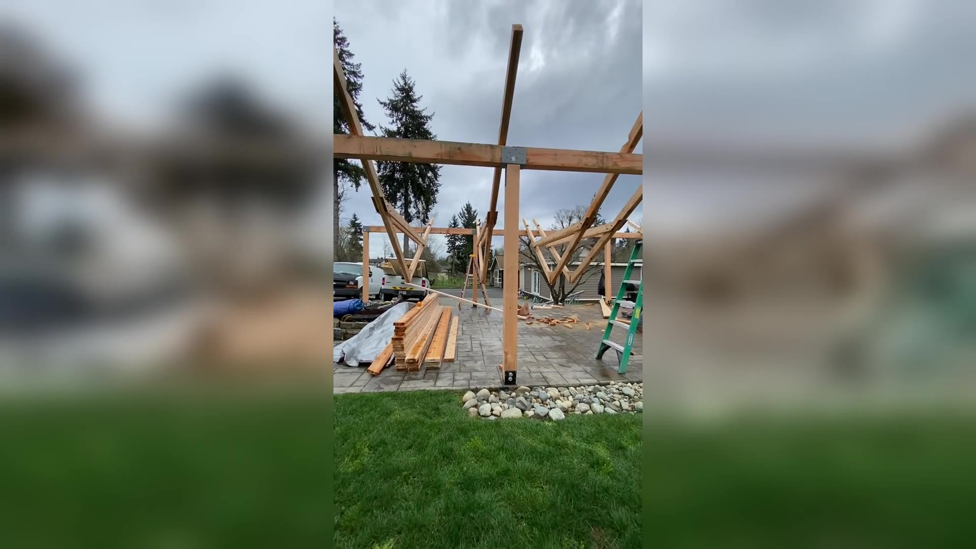 Coeur d'Alene Pavilion on-site video still — Backyard Pavilion in Coeur d'Alene, ID