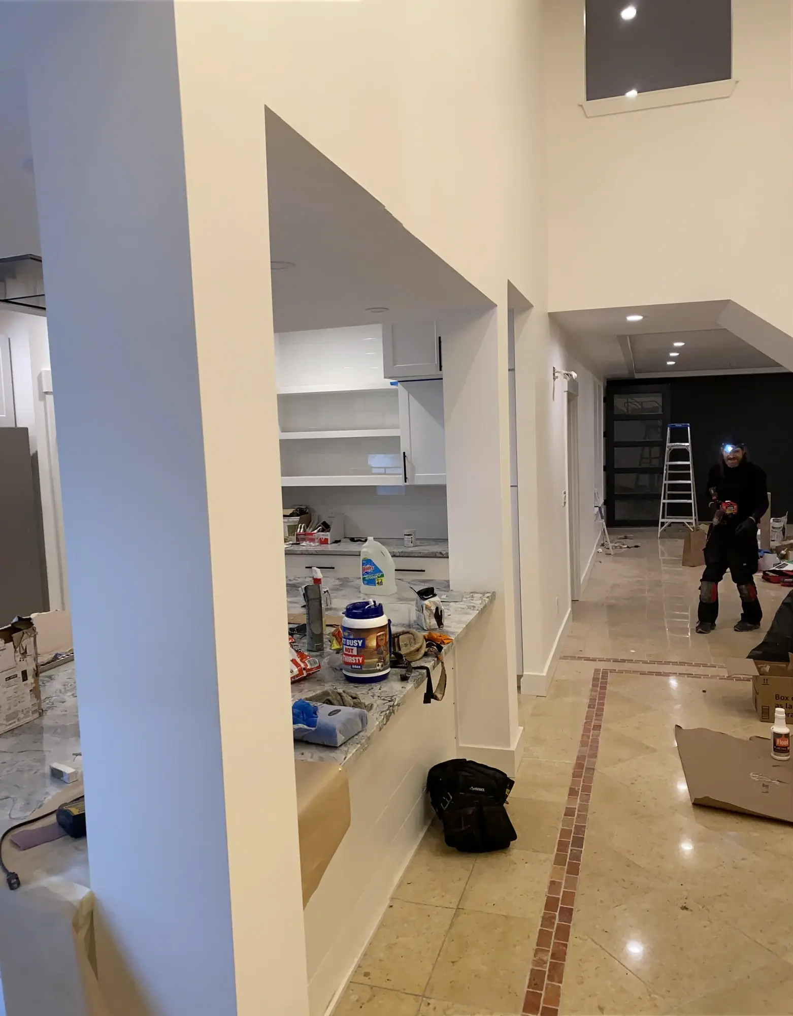Palatine new construction — a modern farmhouse ID Builder Construction built in Seattle