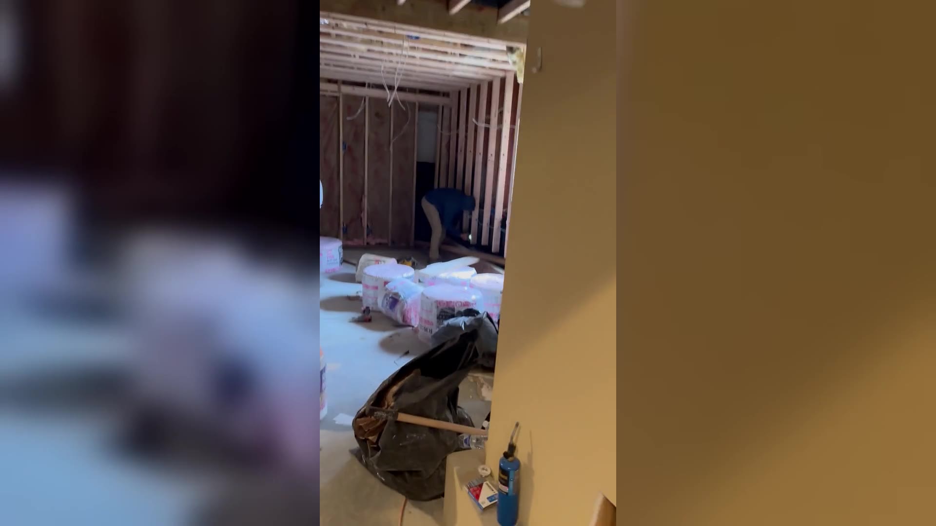 Redmond Theater walkthrough video still — Basement Remodel in Redmond, WA